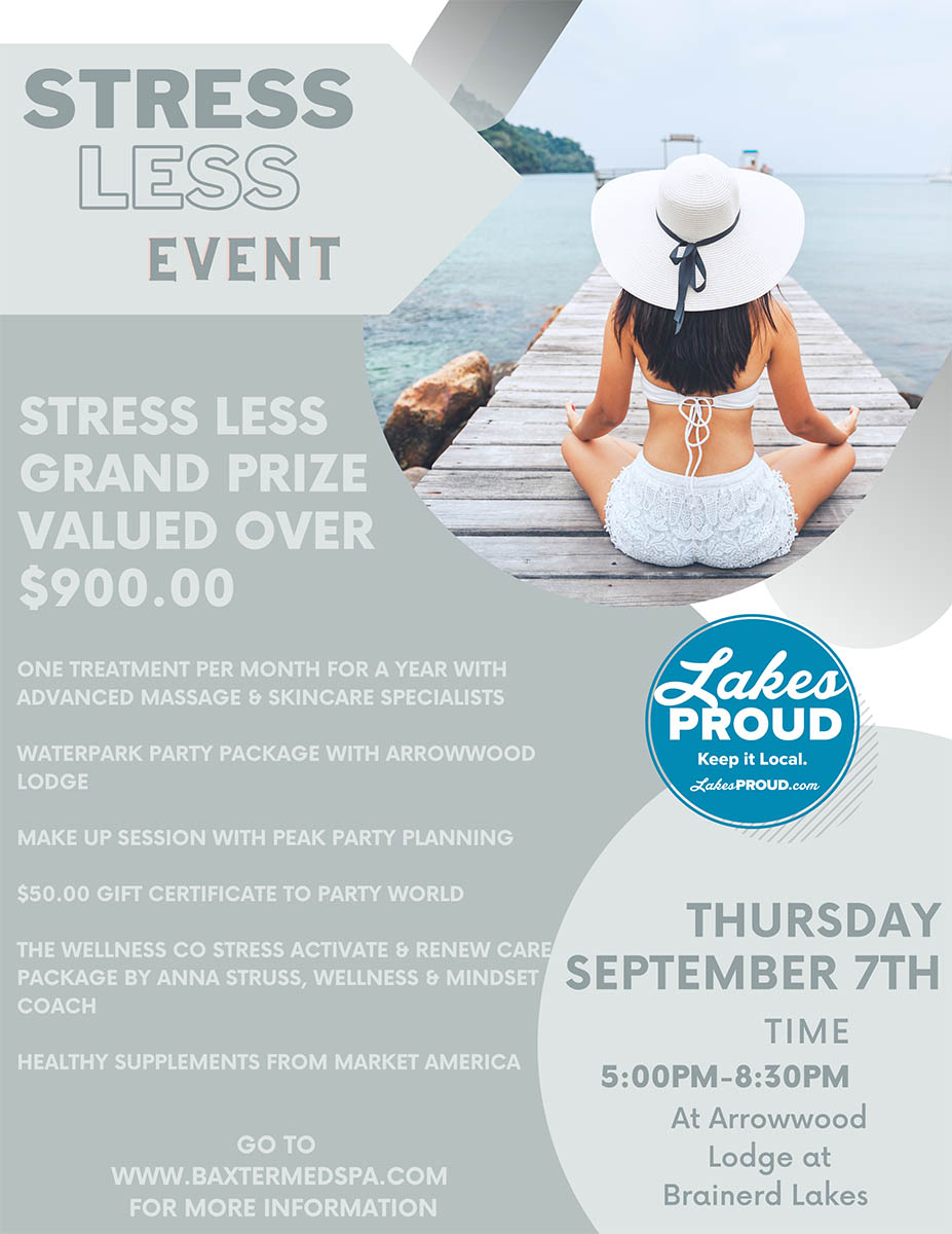 The Stress Less Event, September 7th, 2023