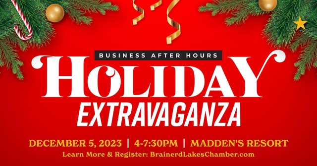 Business After Hours December 5th.