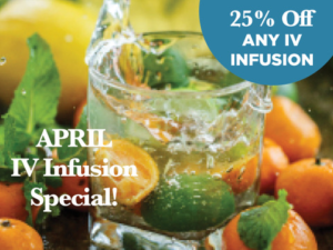 25% off ANY IV Infusion