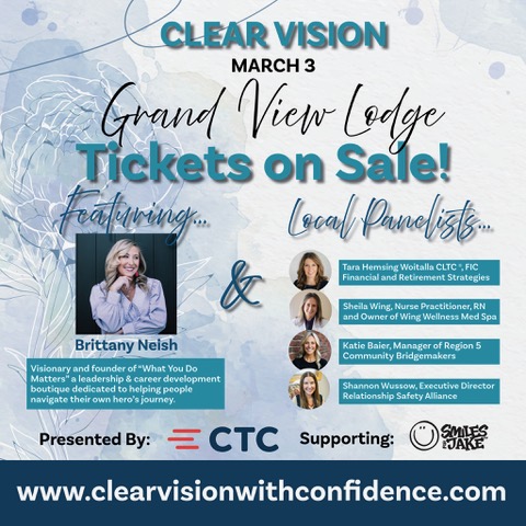 Clear Vision 2025 Ticket Giveaway