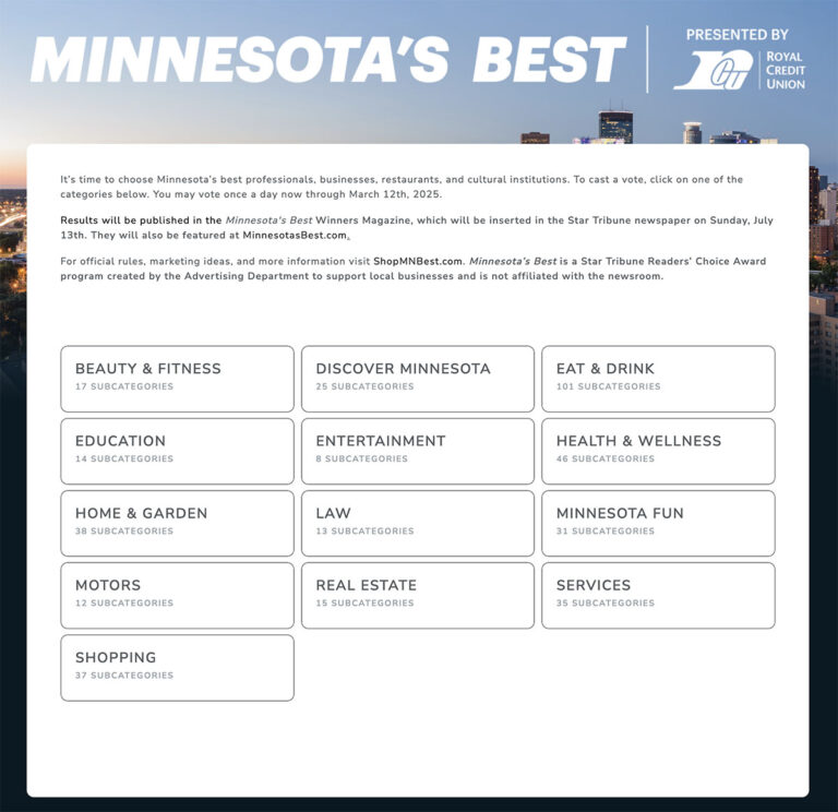 Vote for Us as Minnesota's Best Family Practice!