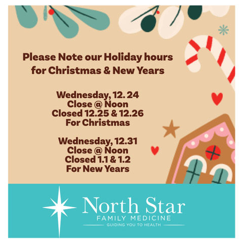 Christmas and New Year’s Clinic Hours