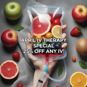 25% off ANY IV Service in April at North Star Family Medicine