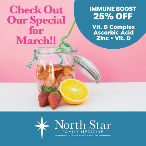 March 2026 IV Special: 25% off Immune Boost