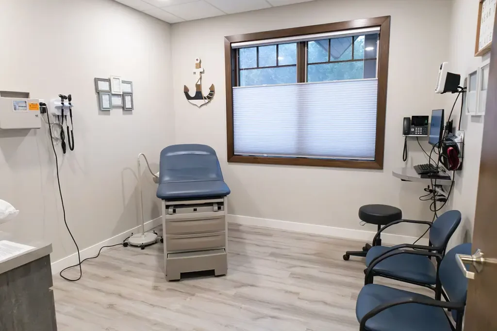 An Exam Room at North Star Family Medicine in Brainerd, Minnesota
